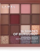 LAMEL 16 Shades of Burgundy paleta senčil za oči 16 g