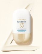 Lancaster Sun Perfect Air 50 24H Hydration ultra lahki zaščitni fluid za suho do zelo suho kožo SPF 50 40 ml