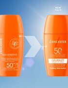 Lancaster Sun Sensitive Tinted Mattifying Fluid mat emulzija vodoodporna SPF 50 30 ml