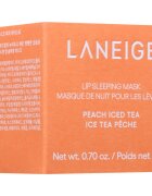 LANEIGE Lip Sleeping Mask nočna regeneracijska maska za ustnice odtenek Peach Iced Tea 20 g