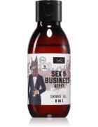 LaQ Sex & Bussiness svež gel za prhanje 8 v 1 100 ml