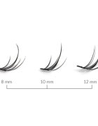 Lash Brow Bonding Eyelashes šopaste lepilne trepalnice Extra Small 30 kos