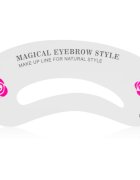 Lash Brow Eyebrow Stencil predloge za obrvi 24 kos
