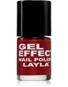 Layla Cosmetics Gel Effect gel lak za nohte odtenek N.06 Power Red 10 ml