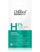 L’biotica DermoMask H 2% globinsko hranilna maska za obraz 8 ml