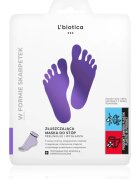 L’biotica Masks eksfoliacijske nogavice za mehčanje in vlaženje kože stopal 1 par