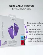 L’biotica Masks eksfoliacijske nogavice za mehčanje in vlaženje kože stopal 1 par