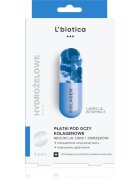 L’biotica Masks kolagen maska za predel okoli oči proti oteklinam in temnim kolobarjem 3 x 2 kos