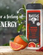 Le Petit Marseillais Blood Orange & Saffron gel za prhanje 4 v 1 za moške 400 ml