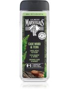 Le Petit Marseillais Cade Wood & Fern gel za prhanje 4 v 1 za moške 400 ml
