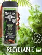 Le Petit Marseillais Cade Wood & Fern gel za prhanje 4 v 1 za moške 400 ml