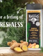 Le Petit Marseillais Ginger & Cypress Wood gel za prhanje 4 v 1 za moške 400 ml
