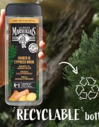 Le Petit Marseillais Ginger & Cypress Wood gel za prhanje 4 v 1 za moške 400 ml