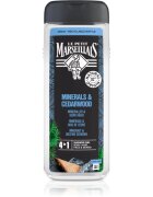 Le Petit Marseillais Minerals & Cedarwood gel za prhanje 4 v 1 za moške 400 ml