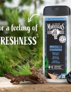 Le Petit Marseillais Minerals & Cedarwood gel za prhanje 4 v 1 za moške 400 ml