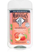 Le Petit Marseillais White Peach Bio & Nectarine Bio nežni gel za prhanje 250 ml