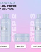 Lee Stafford Bleach Blondes Ice White maska za lase za nevtralizacijo rumenih odtenkov 200 ml