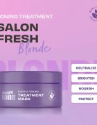 Lee Stafford Bleach Blondes Purple reign maska za nevtralizacijo rumenih odtenkov 200 ml