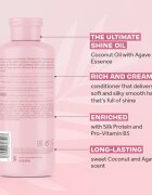 Lee Stafford CoCo LoCo Agave vlažilni balzam za sijaj in mehkobo las 250 ml
