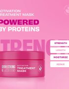 Lee Stafford Grow Strong & Long Activation Treatment Mask maska za lase za lomljive lase 200 ml