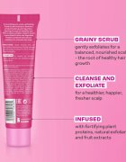Lee Stafford Grow Strong & Long Stimulating Scapl Scrub piling za lasišče veganski 100 ml