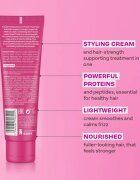 Lee Stafford Grow Strong & Long Styling Cream stiling krema z beljakovino 100 ml