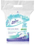 Linteo Baby Pure & Fresh otroški nežni vlažni robčki veliko pakiranje 4x80 kos