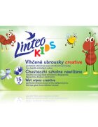 Linteo Kids Creative vlažni robčki za otroke 15 kos