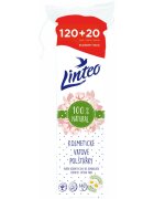 Linteo Natural Cotton Pads vatni tamponi 140 kos