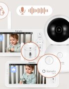 Lionelo Babyline 9.2 AI digitalna video varuška 1 kos