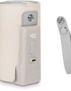Lionelo Care Thermup Go Plus grelnik otroških stekleničk Beige Sand 1 kos