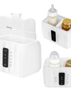 Lionelo Thermup Double White Bottle Warmer 6in1 večnamenski grelnik otroških stekleničk 6 v 1 1 kos