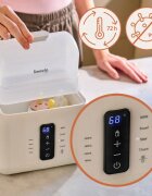 Lionelo Thermup Double White Bottle Warmer 6in1 večnamenski grelnik otroških stekleničk 6 v 1 1 kos
