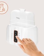 Lionelo Thermup Double White Bottle Warmer 6in1 večnamenski grelnik otroških stekleničk 6 v 1 1 kos