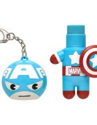 Lip Smacker Marvel Captain America balzam za ustnice okus Red White & Blue-Berry 4 g