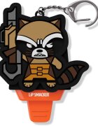 Lip Smacker Marvel Guardians of the Galaxy obesek za ključe z balzamom za otroke Rocket (Pop Rockets Candy) 58 g