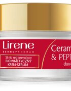 Lirene Ceramides & Peptides Duo Complex 60+ obnovitvena nočna krema z regeneracijskim učinkom 50 ml