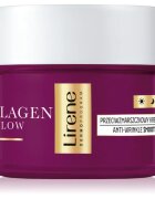 Lirene Collagen Glow 50+ gladilna krema za učvrstitev kontur obraza 50 ml