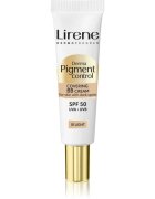 Lirene Derma Pigment Control Covering BB Cream SPF 50 posvetlitvena BB krema proti pigmentnim madežem odtenek 01 Light 30 ml
