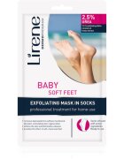 Lirene Foot Care eksfoliacijske nogavice za mehčanje in vlaženje kože stopal 25% Urea 1 par