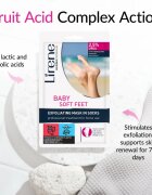 Lirene Foot Care eksfoliacijske nogavice za mehčanje in vlaženje kože stopal 25% Urea 1 par