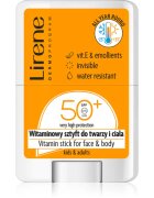 Lirene Vitamin Stick For Face&Body lokalna nega proti sončnemu sevanju za obraz in telo SPF 50 15 g