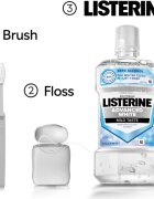 Listerine Advanced White Mild Taste ustna voda z belilnim učinkom 500 ml