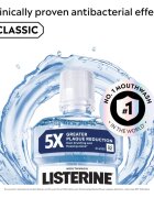 Listerine Stay White ustna voda z belilnim učinkom okus Arctic Mint 500 ml