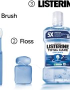Listerine Stay White ustna voda z belilnim učinkom okus Arctic Mint 500 ml