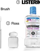 Listerine Total Care Extra Mild ustna voda brez alkohola 500 ml