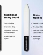 LONDONTOWN Glass Nail File steklena pilica za nohte 1 kos