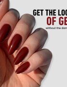 LONDONTOWN Kur Gel Genius Top Coat nadlak za nohte brez uporabe UV- ali LED-svetilke 12 ml