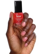 LONDONTOWN Kur Sheer Strength Nail Blush učvrstitvena in posvetlitvena tonirana nega za nohte odtenek Poppy 12 ml