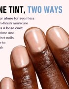 LONDONTOWN Kur Tinted Fortifying Ridge Filler gladilni podlak za nohte za suhe in krhke nohte odtenek Apricot Beige 12 ml